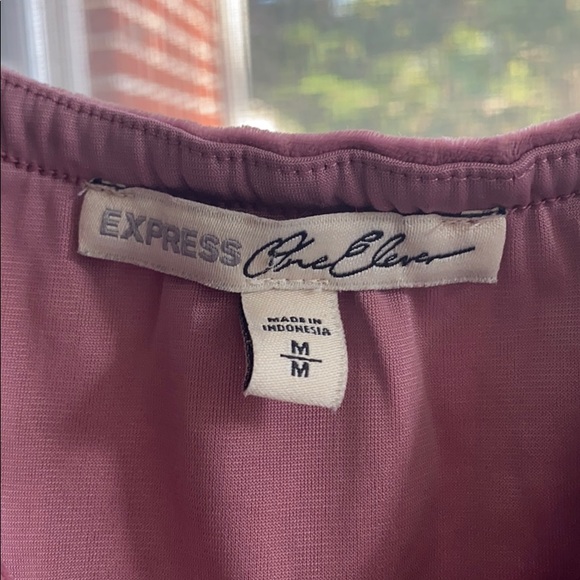 pink velvet top - Picture 3 of 3